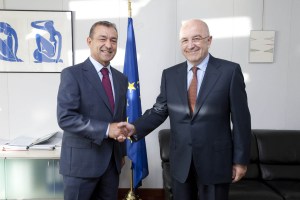 Reunión con Almunia