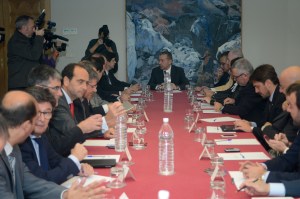 Reunión con las entidades financieras